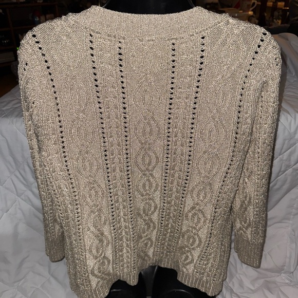 White House Black Market Open Front Sweater - Picture 5 of 11